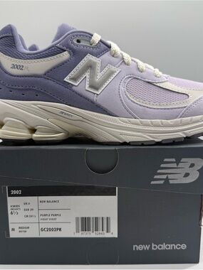 New Balance 2002R Astral Purple GC2002PK Size 6.5Y / 8W